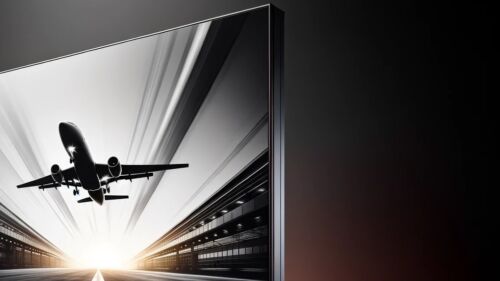 DALL·E 2024-03-15 09.51.16 - Create an image of a modern industrial display that follows a sleek and minimalistic design. The display should feature a true flat, high-quality touc