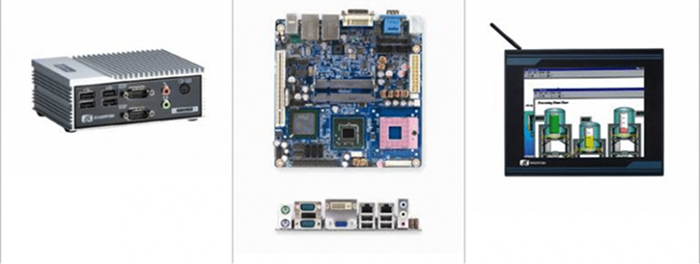 Informationsillusttration för företag: en rubrik och flera block med ikoner och korta bildtexter arrangerade i kolumner/kort på en mörk bakgrund, utformad för att sammanfatta tekniska specifikationer eller produkt-/tjänsteförmåner.