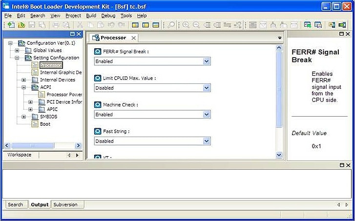Mjukvaruutvecklingstjänster - Intel Atom Bootloader